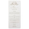 Elegant White Gold Monogram Crown Crest Wedding