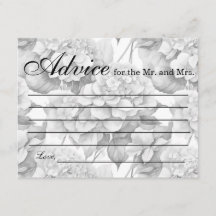 Elegant white grey black floral watercolor