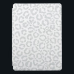 Elegant White Grey Leopard Cheetah Animal Print iPad Pro Cover<br><div class="desc">This elegant chic pattern is perfect for the trendy and stylish fashionista. It features a hand-drawn white and grey leopard cheetah animal print pattern. It's modern, simple, and cute. ***IMPORTANT DESIGN NOTE: For any custom design request such as matching product requests, colour changes, placement changes, or any other change request,...</div>
