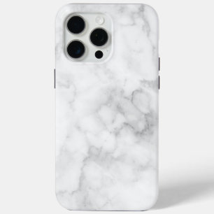 Elegant White Marble  iPhone 15 Pro Max Case