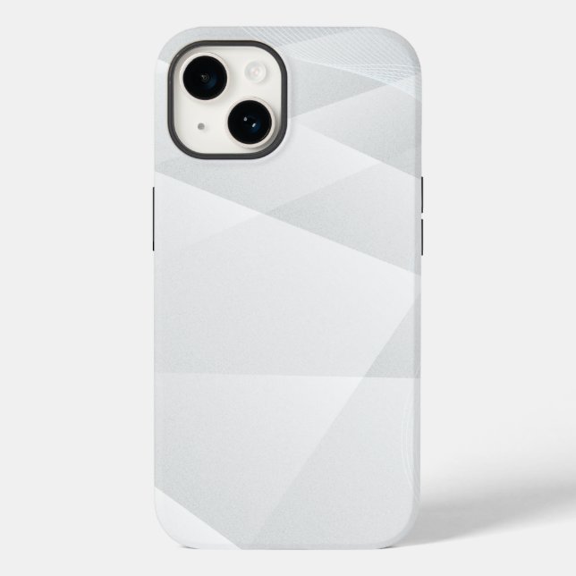 Elegant White Marble Case-Mate iPhone Case (Back)