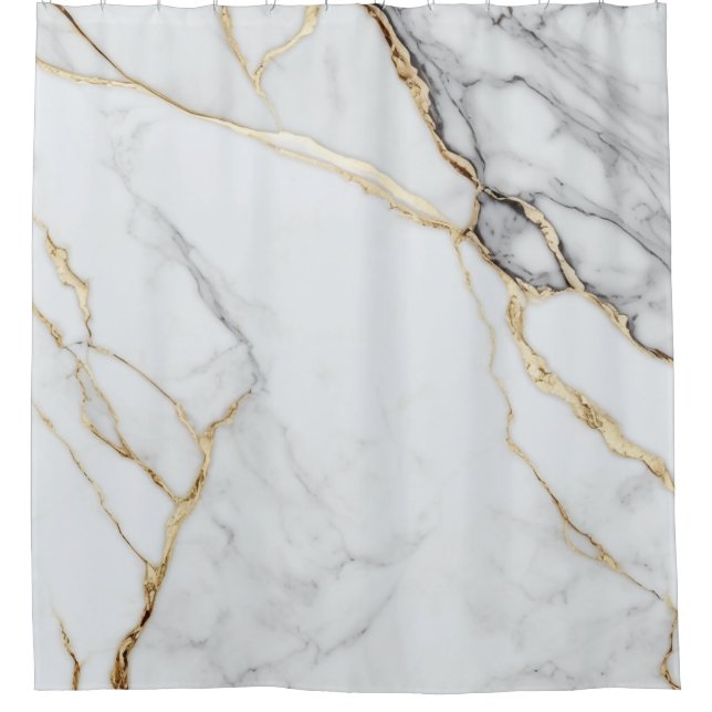Elegant White Marble Gold Kintsugi Veins (Front)