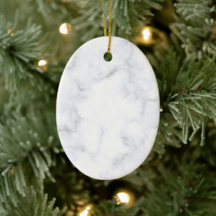 Elegant White Marble Modern Ceramic Ornament