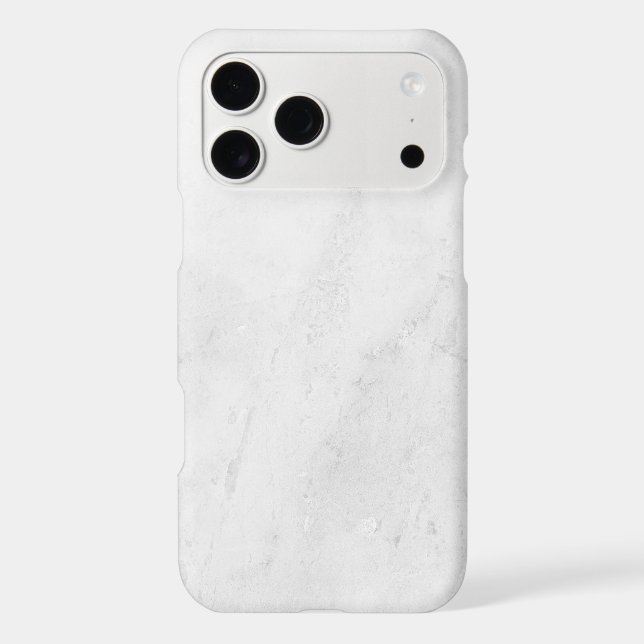 Elegant White Marble Pattern (Back)