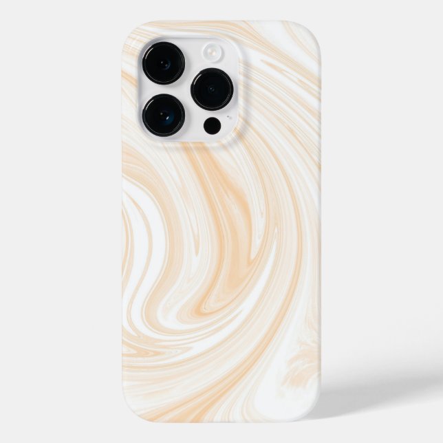 Elegant White Marble Pattern Case-Mate iPhone Case (Back)