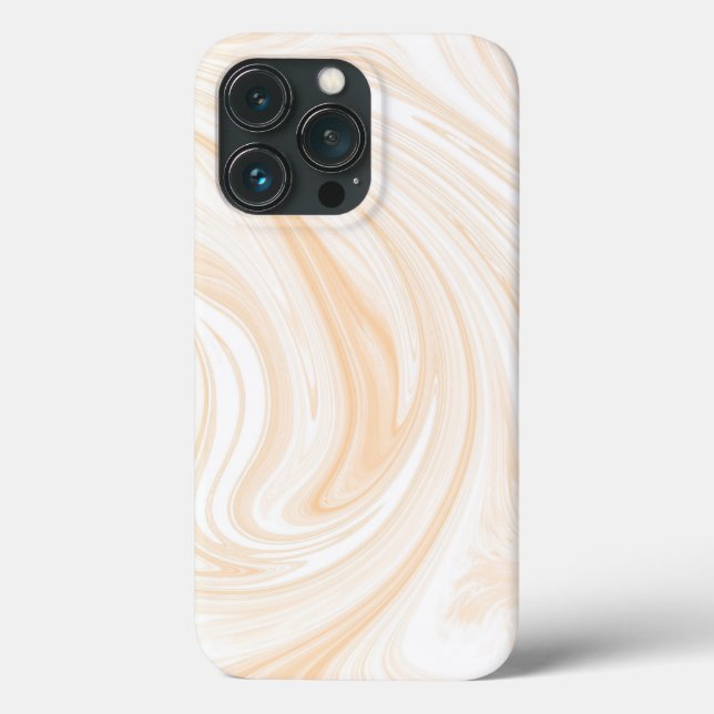 Elegant White Marble Pattern Case-Mate iPhone Case (Back)