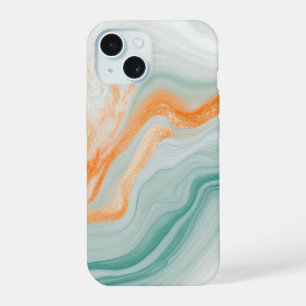 Elegant White Marble Pattern  iPhone 15 Case
