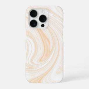 Elegant White Marble Pattern iPhone 16 Pro Case