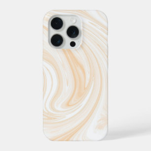 Elegant White Marble Pattern iPhone 15 Pro Case