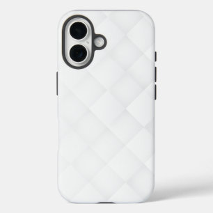 Elegant White Pattern  iPhone 16 Case