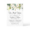 Elegant White Roses Eucalyptus REHEARSAL DINNER