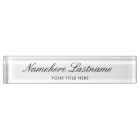 Elegant White Script Simple Minimalist Modern