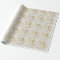 Elegant White Wedding Confetti and Gold Lettering