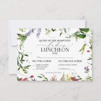 Elegant Wildflower Charity Lunch