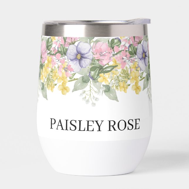 Elegant Wildflower Floral Wedding  (Gauche)