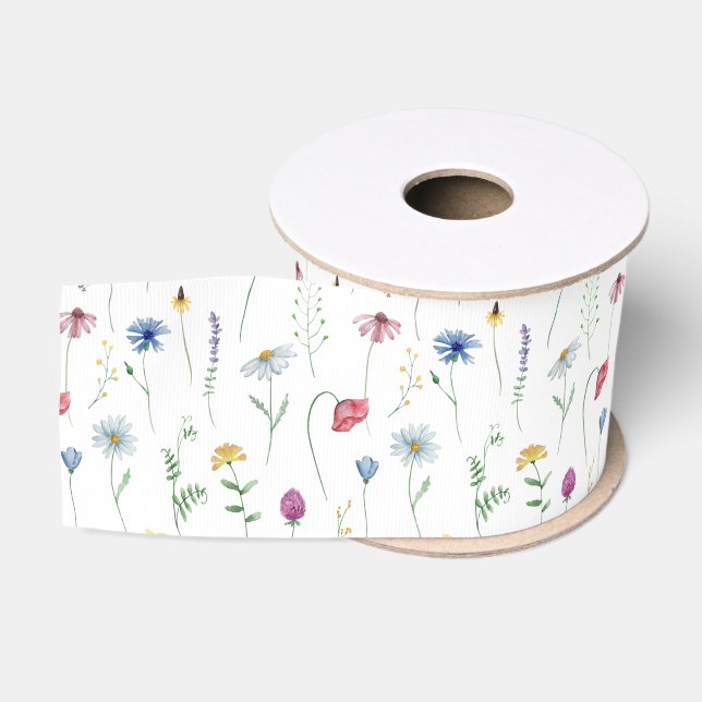 Elegant Wildflowers Grosgrain Ribbon (Spool)