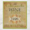 Elegant Wine Bottle Label Personalized
