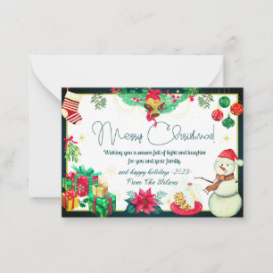 elegant winter christmas cards simple rustic