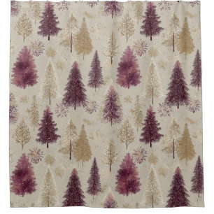 Elegant Winter Forest Christmas Pattern (9)