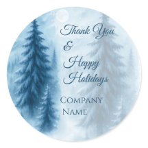 Elegant Winter Forest Corporate Holiday Gifts