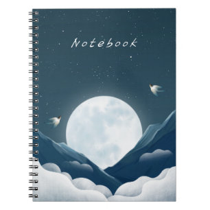 Elegant winter vibes classic   notebook