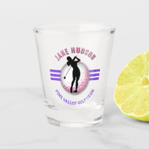 Elegant Women Golfer Design