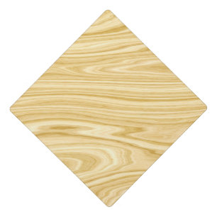 Elegant Wood 3 Graduation Cap Topper