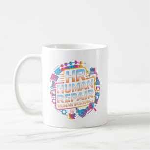 Elegant Workplace Peacekeeper HR Mug Design