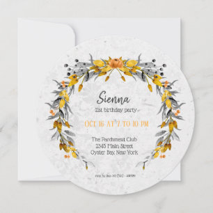 Elegant Wreath for all occassions Invitation