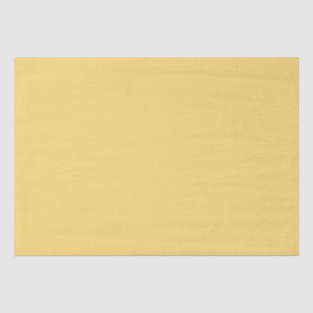 Elegant Yellow Gold Colour Tissue Paper (Front)