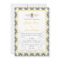 Elegant Yellow & Grey Garden Wedding Invitations
