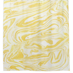 Elegant Yellow Marble: Hand-Drawn Texture