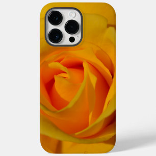 Elegant yellow orange floral photo yellow rose Case-Mate iPhone 14 pro max case
