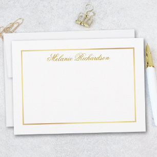 Elegant Yet Simple Gold Frame - Choose Size - Card