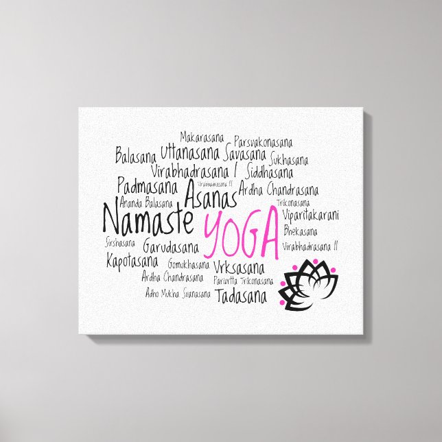 Elegant Yoga Decor (Front)