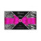 Elegant Zebra Leopard Black Hot pink 2