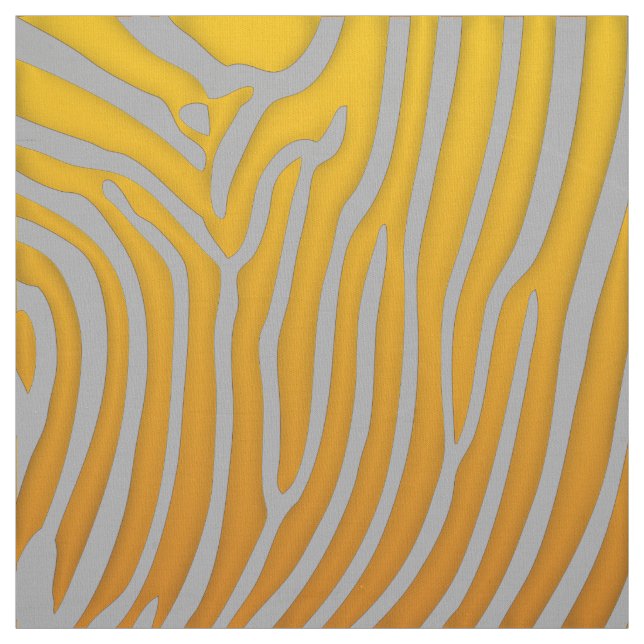 Elegant Zebra Print Fabric (Swatch)