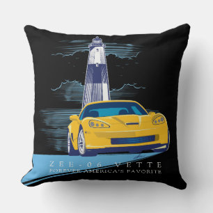 ELEGANT ZEE-O-SIX AUTO ART THROW PILLOW