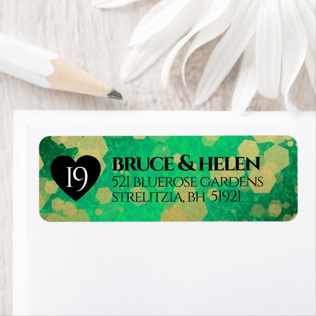 Élégante 19e anniversaire du Mariage de Jade (En situation)