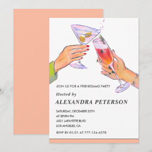 Elégante Amicale invitations Cocktail Party