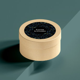 Élégante aquarelle branches Sticker de Pâques