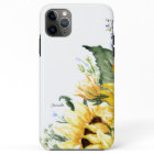 Elégante aquarelle tournesol floral personnalisé