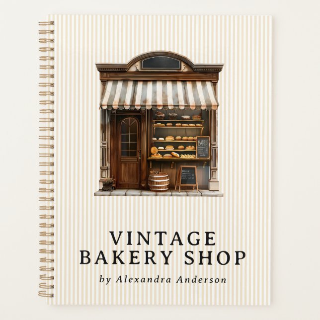 Élégante boulangerie Vintage (Devant)