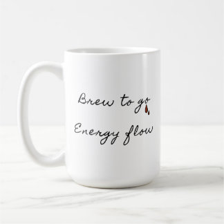 Élégante Brasserie Pour Aller Flux D'Énergie Mug C