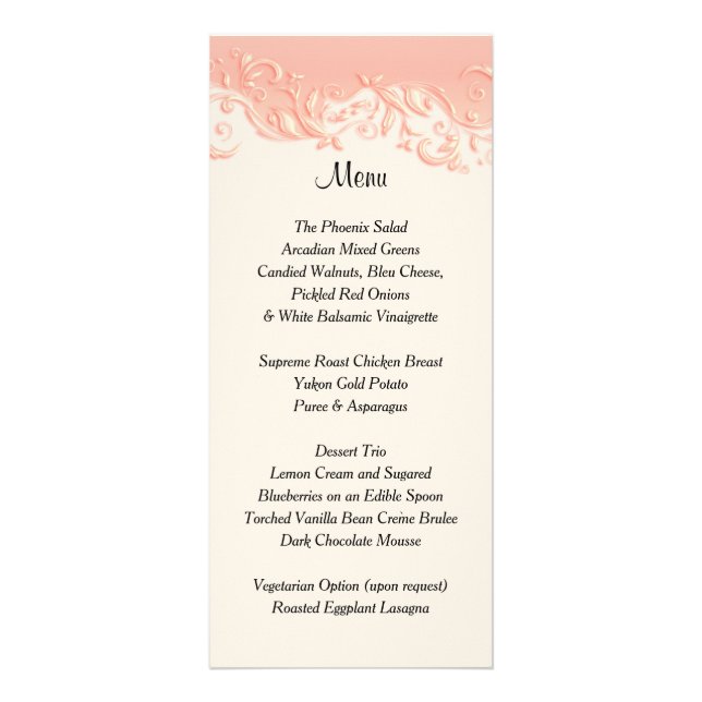 Elégante broche florale - Menu (Devant)
