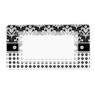 Elégante Business Woman's Art Déco Damask Chic