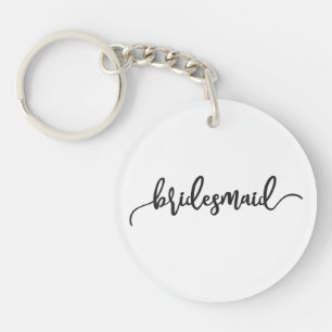 Élégante calligraphie Mariage de Bridesmaid PORT
