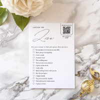 Élégante carte de jeu Mariage d'espionnage