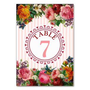 Élégante carte de Mariage d'affichage floral
