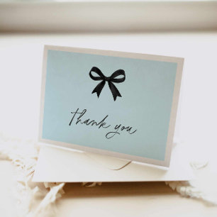 Elégante Carte de remerciements de Fête des mariée